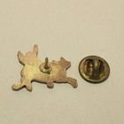 Vtg Rodeo Bucking Bull Rider Lapel Pin Western Cowboy For Hat  Bag  Lanyard 
