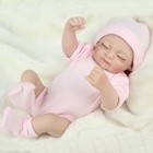 Full Body Silicone Vinyl Reborn Baby Doll Waterproof Newborn Preemie Girl Gift