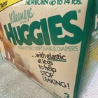 Vintage Kleenex Huggies Newborn Up To 14lbs 3 Diapers