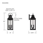 Capital Lighting 946431bk - Wall Sconces Outdoor Lighting