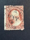 Scott  25 Gash On Shoulder  Great Stamp      2024 Scott Catalogue Value   210 00
