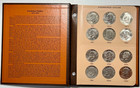 Complete Ike Eisenhower Dollar Set Of 21 Coins 1971-1978 Pds W  Proof In Dansco
