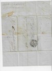 Brazil Stampless Cover 27 Nov 1852 Correio De Pelotas To S  Gabriel 