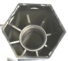 Lug Nut Covers 33mm Screw-on Hex Flat Top 5  Tall Plastic Gg 10225 Set Of 5