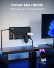 Power Strip Surge Protector With 22 Ac Outlets And 6 Usb Charging Ports 6 5ft   
