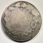 1848 Colombia Nueva Granada 10 Reales Silver Rare Type Coin Plugged Nice Toning