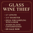 Ld Carlson Glass Wine Thief