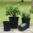 1 2 3 5 7 10 15 20 Gallon Plastic Nursery Pots Garden Plant Flower Pot Shears