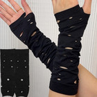 2025 New Punch Gloves For Spicy Girls Gothic Punk Y2k Halloween Jk Sleeves  Wris