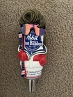 Nib Pabst Blue Ribbon Brewski Skier Beer Tap Handle Brand New Never Used