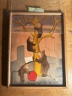 Vintage Waldorf Wooden Fairytalepuzzle  The Bear   s Den  piece Missing 