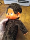 Vintage 1974 Mattel Sekiguchi Monchhichi 8  Toy Monkey doll Used See Pics W