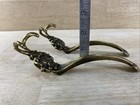 Vintage Brass Wall Coat Hooks Hanger Set Of Two Decorative Antique Brass Style