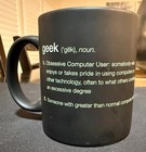 Microsoft Geek Black Ceramic Novelty Coffee Mug