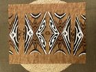 Framed Hand Painted Tapa Bark Cloth -kapa In Hawaii