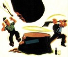Lumber Jack Beer For Strength Vintage Poster Print Retro Style Advertising Art