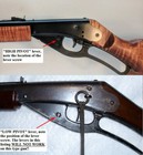 High Power Spring For Daisy Red Ryder Bb Gun   Curved Metal Lever Free Shipping