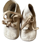 Vintage 1960 s Mrs  Day s Ideal Leather Baby Shoes