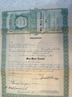 Mica Mines Ltd 1929 Stock Certificate Canada Signed To Open  sc11