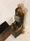 Rare Antique French Charvet  Candle Night Clock  Rotating Dial  Working Whit Key