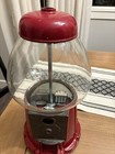 Carousel Gumball Machine Bank Vintage Red 15  -for Decor parts - Read