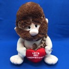 Gemmy Valentine Dancing And Singing Caveman Plush 100  Tested Music And Dances