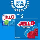 Jell-o Berry Blue Gelatin Mix  3 Oz