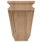 Rubberwood Arts And Crafts Wood Corbel Decorative Shelf Bracket 6x4x9 Inch