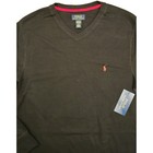 Nwt  Polo Ralph Lauren Men s Waffle Knit Thermal Long Sleeve Shirt- Black Size L