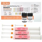Denture Soft Reline Kit - Quick 2-minute Application  Long-lasting Silicone For