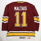 Vintage Chicago Wolves Steve Maltais Authentic Bauer Jersey Size 48 Ahl