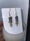 Sodalite   Aquamarine Dangling Gemstone 925 Sterling Silver Earrings Jewelry