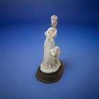 Arnart Les Femmes Victorian Woman Showing Borzoi Russian Wolfhound Pucci Figure