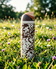 Owala Color Drop 24oz Freesip Cowgirl Core Cow Print Insulated Water Bottle Bran