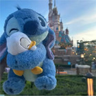 Disney Lilo   Stitch Plush Stitch   Duck Stuffed Toy 12  Fluffy Toy