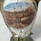 Port Huron Michigan Mi Antique St Clair Tunnel Souvenir China Trinket Vase