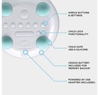 Littlehippo Mella Children s Sleep Trainer  Night Light  And Sound Machine- New