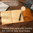 Leather Bound Journal Rustic Vintage Handmade 6x8 Notebook Brown 240 Pages