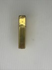 Vintage Gillette Trademark Gold Tone Metal Case For Razor Blade Storage Keeper