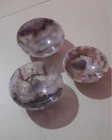 Amethyst Bowl Crystal Bowl Hand Carved Bowl Gemstone Healing Bowl 3 Inches