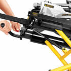Dewalt Dwx726 Portable Rolling Miter Saw Stand W  In out Feeds