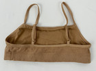 Hanes Little Girls Hearts Bralette With Adjustable Straps  Tan  Size Large