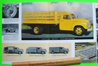 1949 Studebaker Heavy-duty Truck Color Folder Brochure Xlnt
