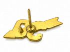 Cross Country Chenille Pins Gold Varsity Letter Jacket Team Coach Lapel