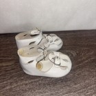 Vintage White Leather Baby Shoes-tattle-tales