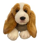 Yomiko Classics Basset Hound Plush Puppy Dog Realistic Russ Stuffed Animal 11 