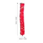 Saxophone Cleaning Brush Red Alto Sax Cotton Swab Durable Reusable Tool