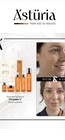 Ast  ria Essential Radiance Vitamin C Set Cleanser toner serum cream
