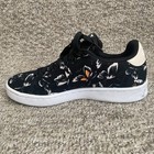 Adidas X Farm Rio Court Sneakers Womens Size 8 5 Black Butterfly Print Canvas
