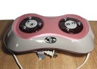 Home Medics Homedics  shiatsu Deluxe Foot Massage Heat 4 Rotating Heads Pink Euc